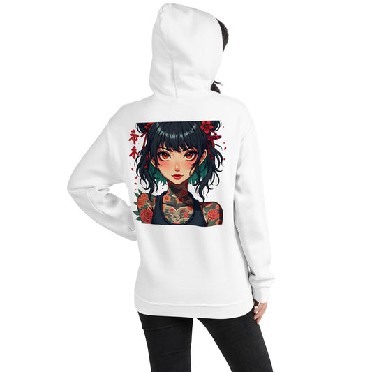 Unisex Japanese woman classic Hoodie