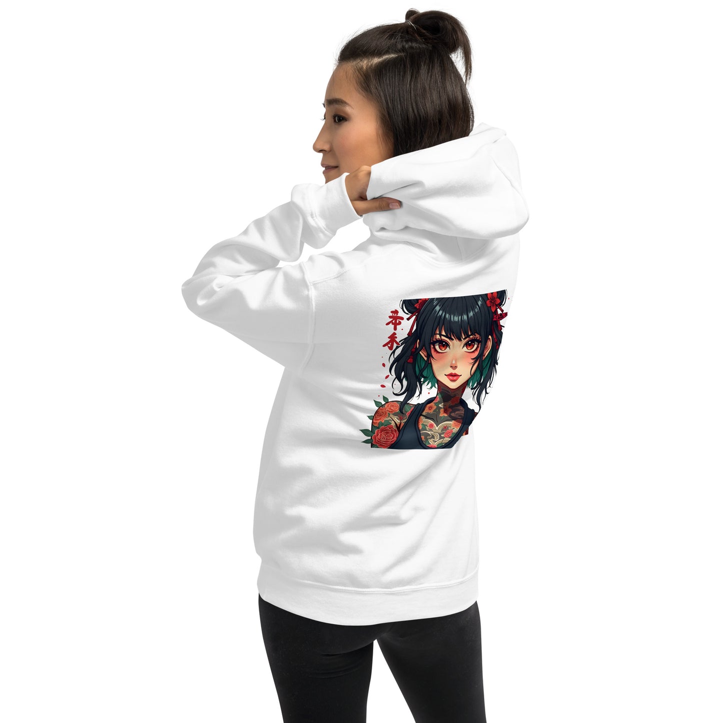 Unisex Japanese woman classic Hoodie