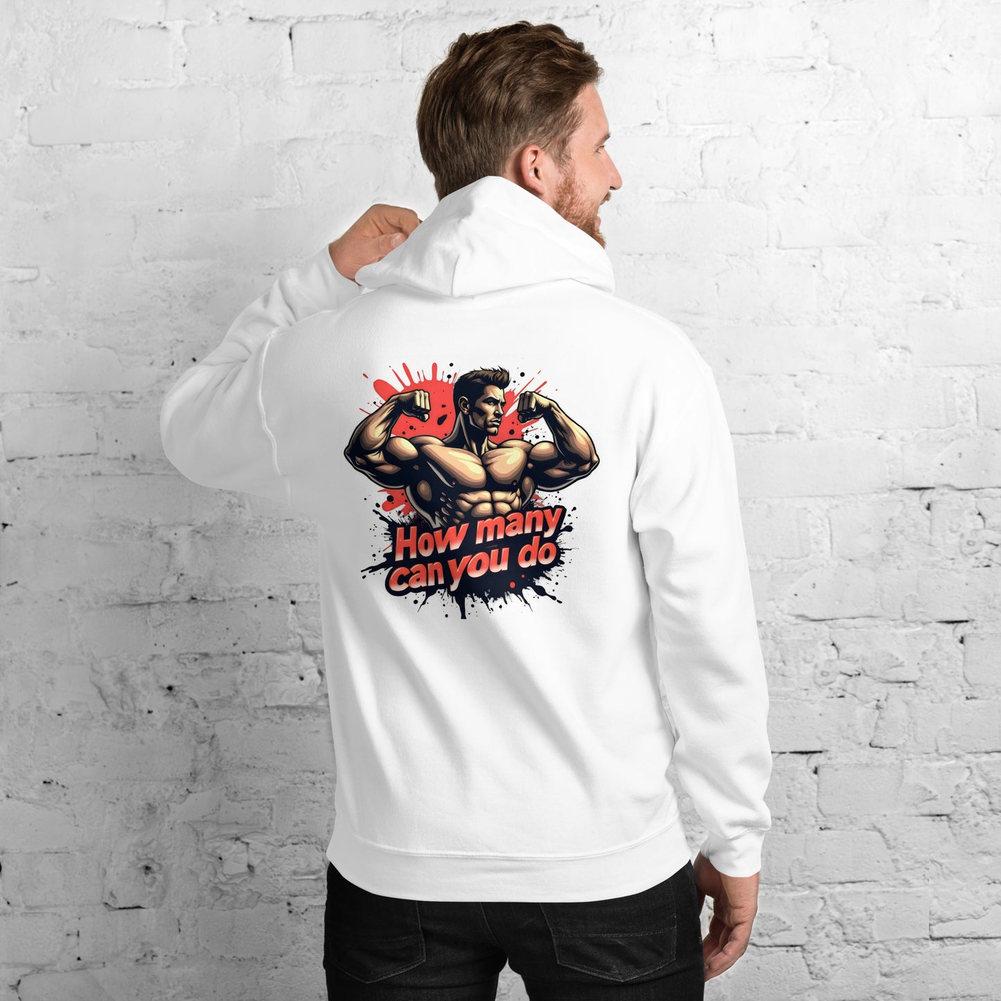 Unisex How many can you do Hoodie