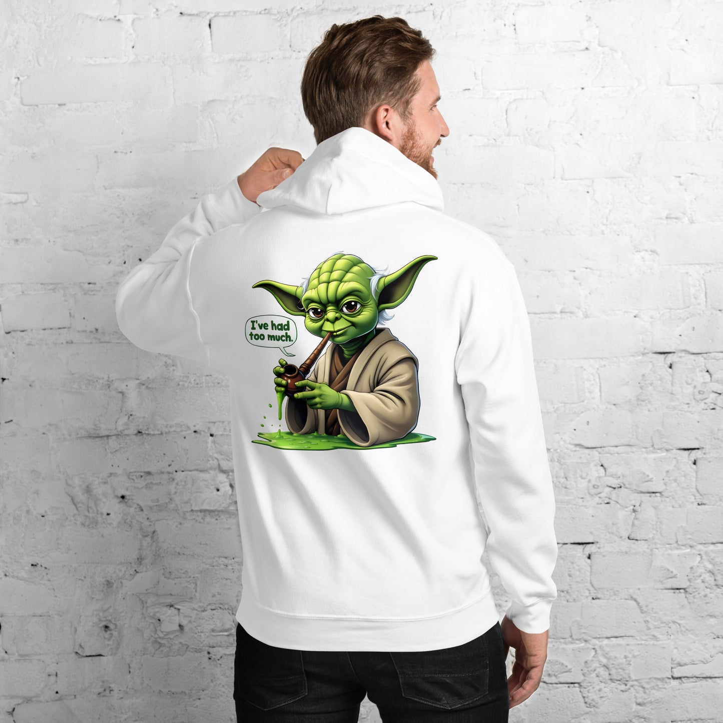 Unisex Yoda I've had too Much Hoodie