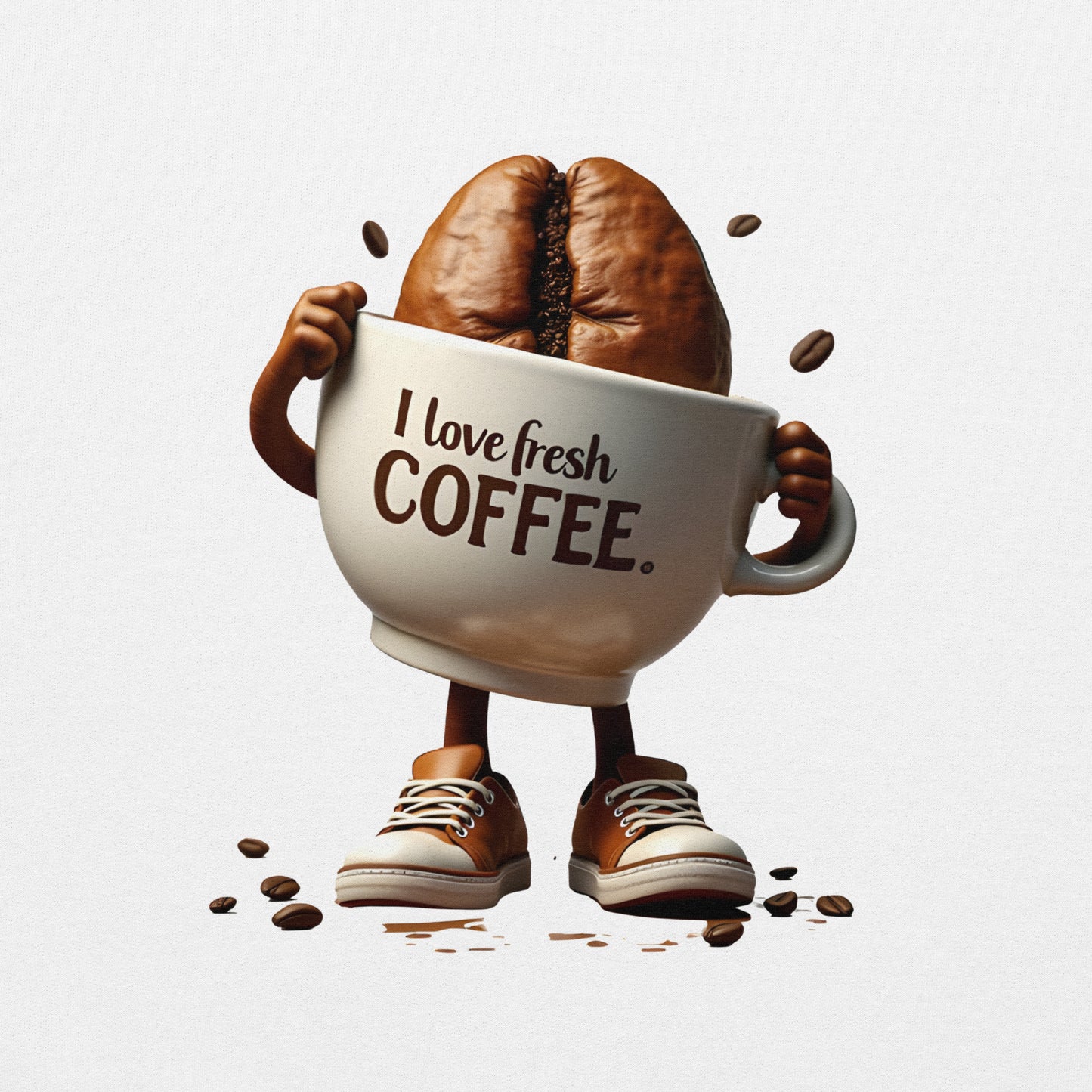 Unisex I love fresh coffee Hoodie