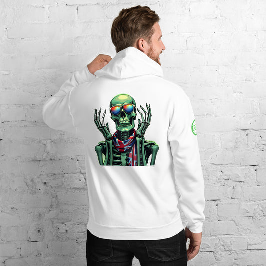 Unisex Luminous skeleton man Hoodie