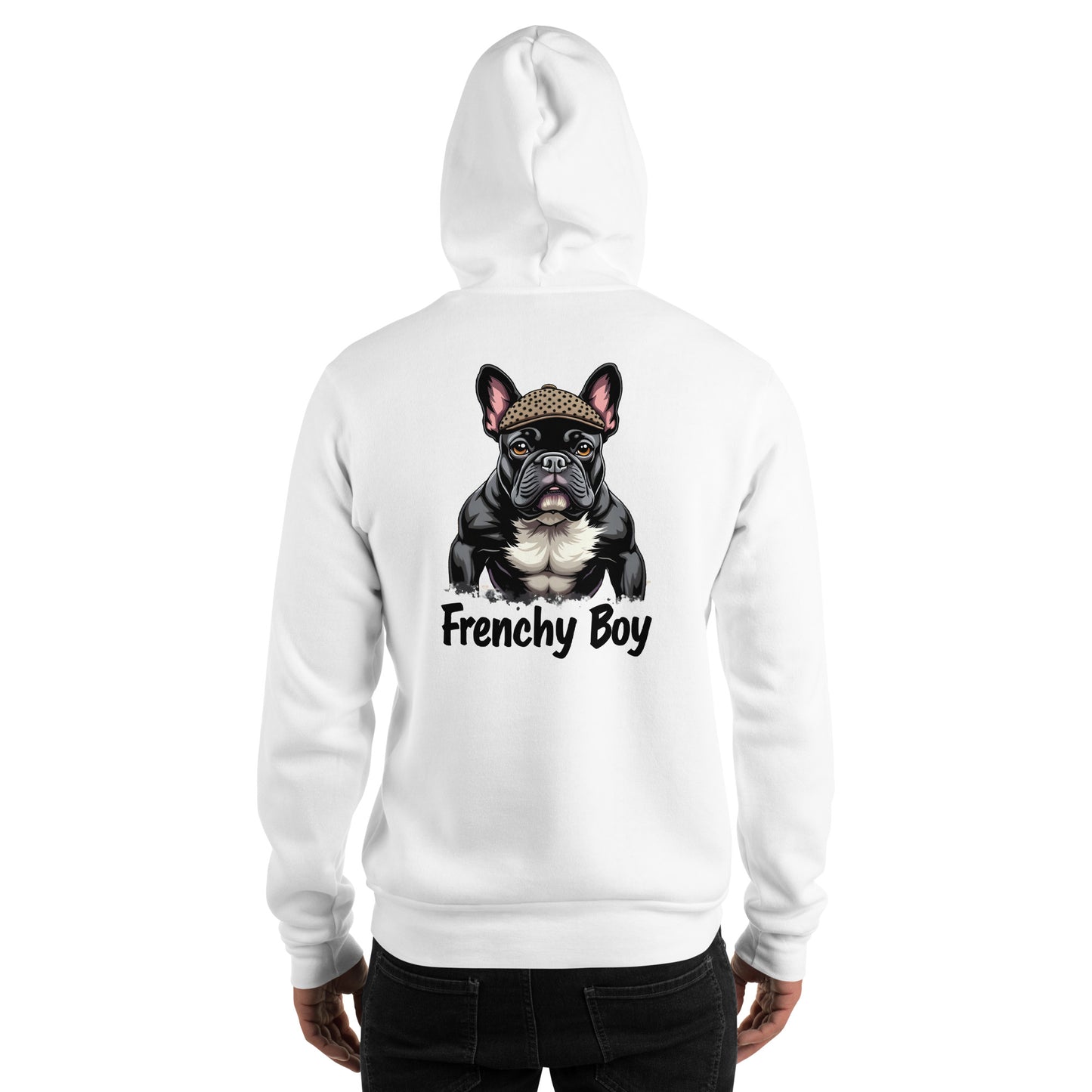 Unisex French bulldog Frenchy boy Hoodie