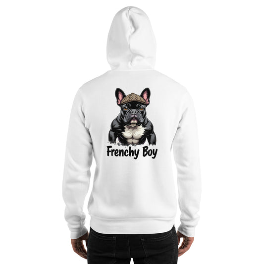 Unisex French bulldog Frenchy boy Hoodie