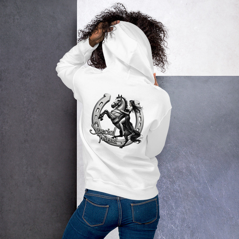 Women's horse Shoe special friend Hoodie