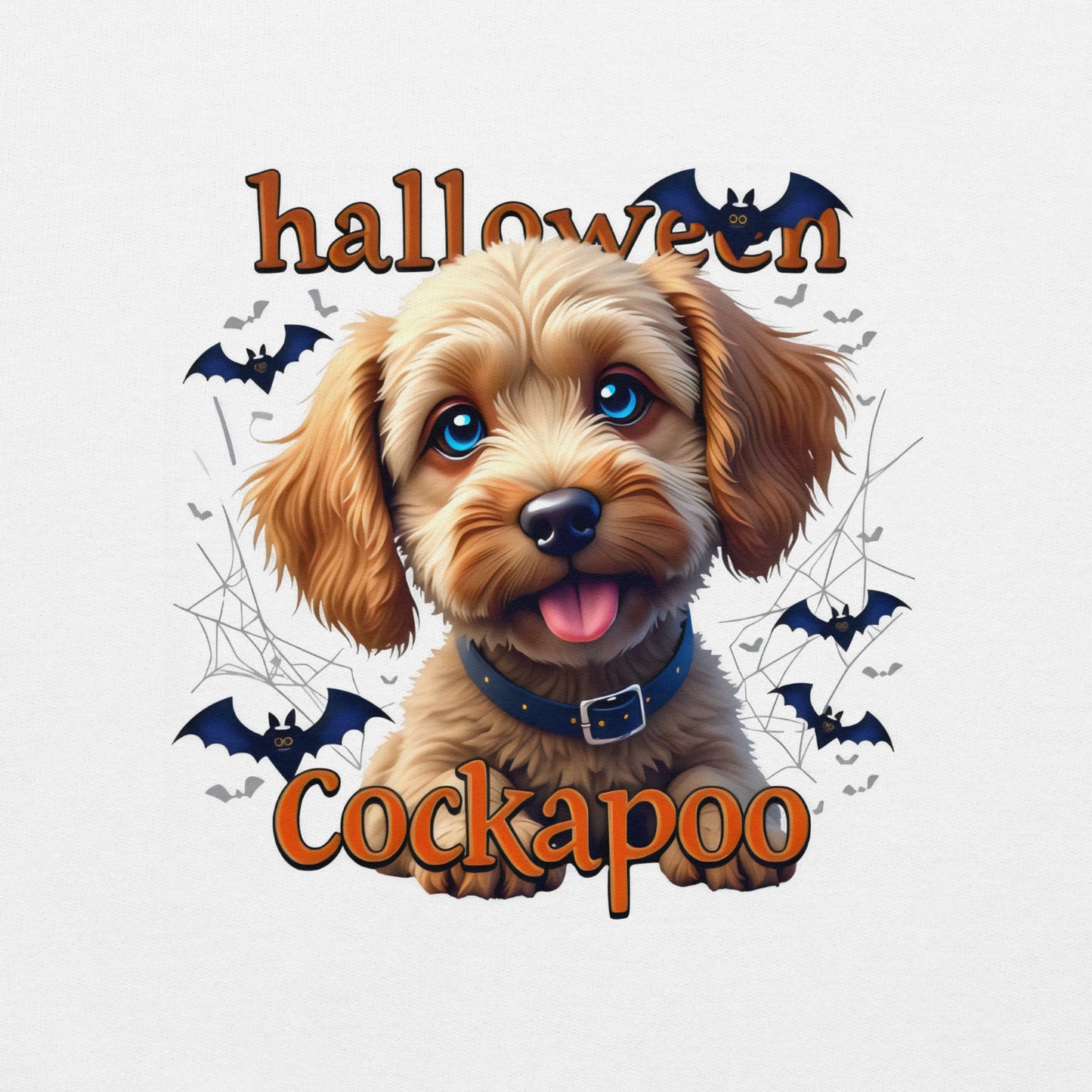 Unisex Halloween Blonde French bulldog Hoodie