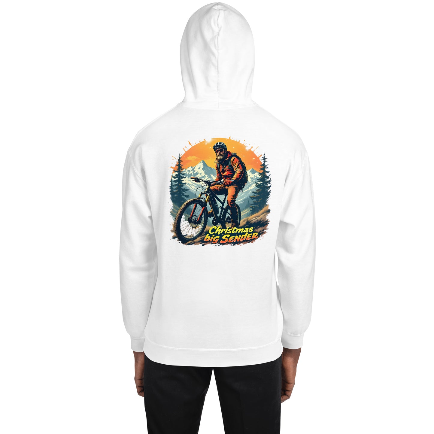 Unisex christmas big sender Hoodie