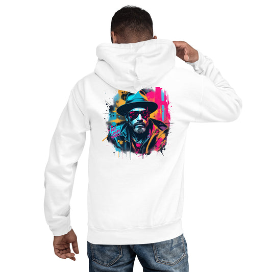 Unisex Twin print gravy Ai style art lover Hoodie