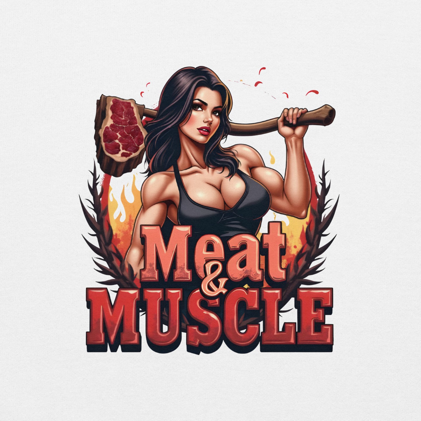 Unisex Carnival meat and muscle Hoodie