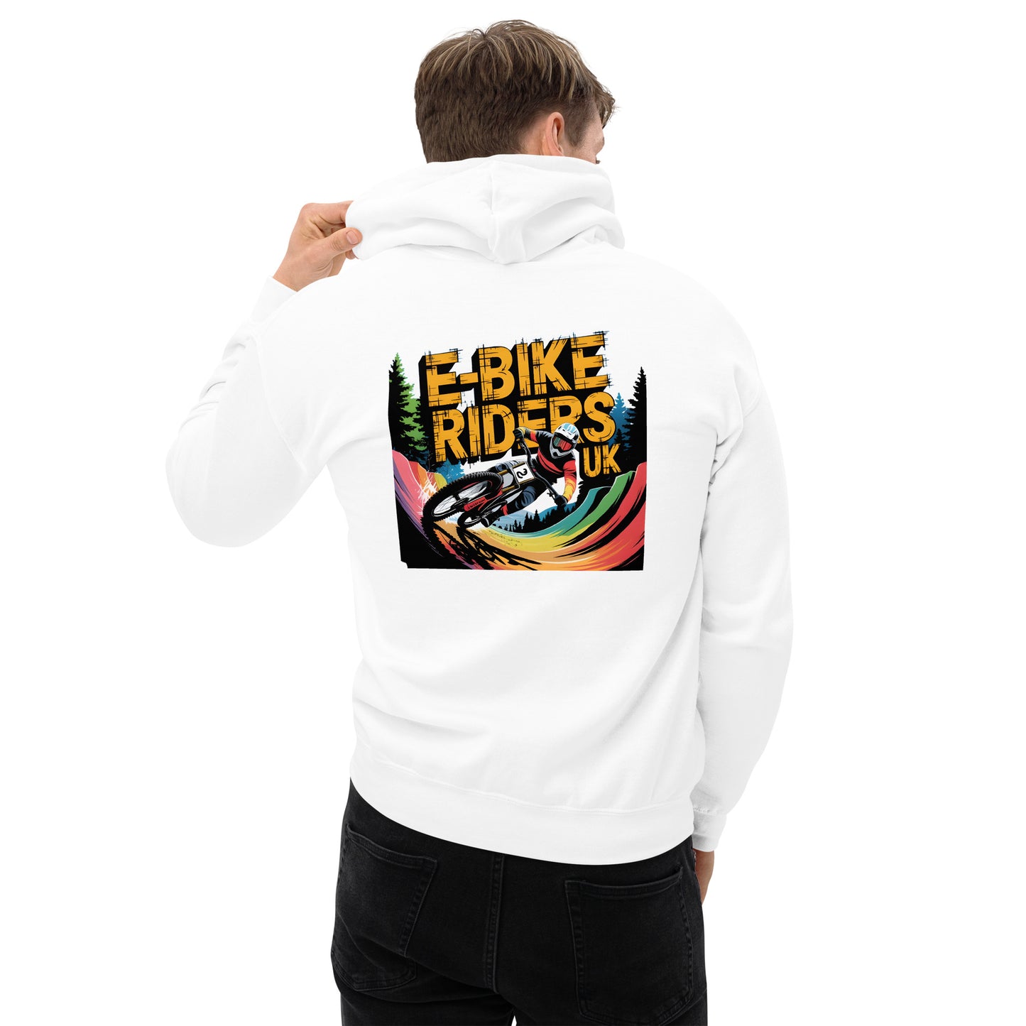 Unisex E-bike riders U K Series 2 Hoodie