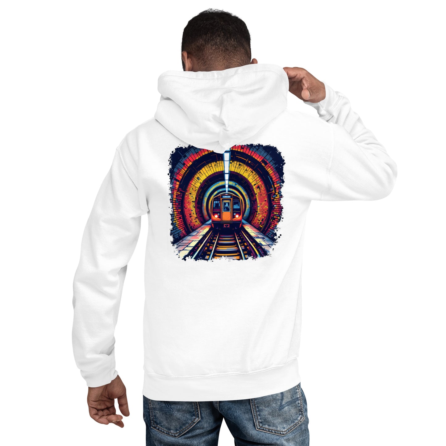 Unisex London Underground the Break-arch Hoodie