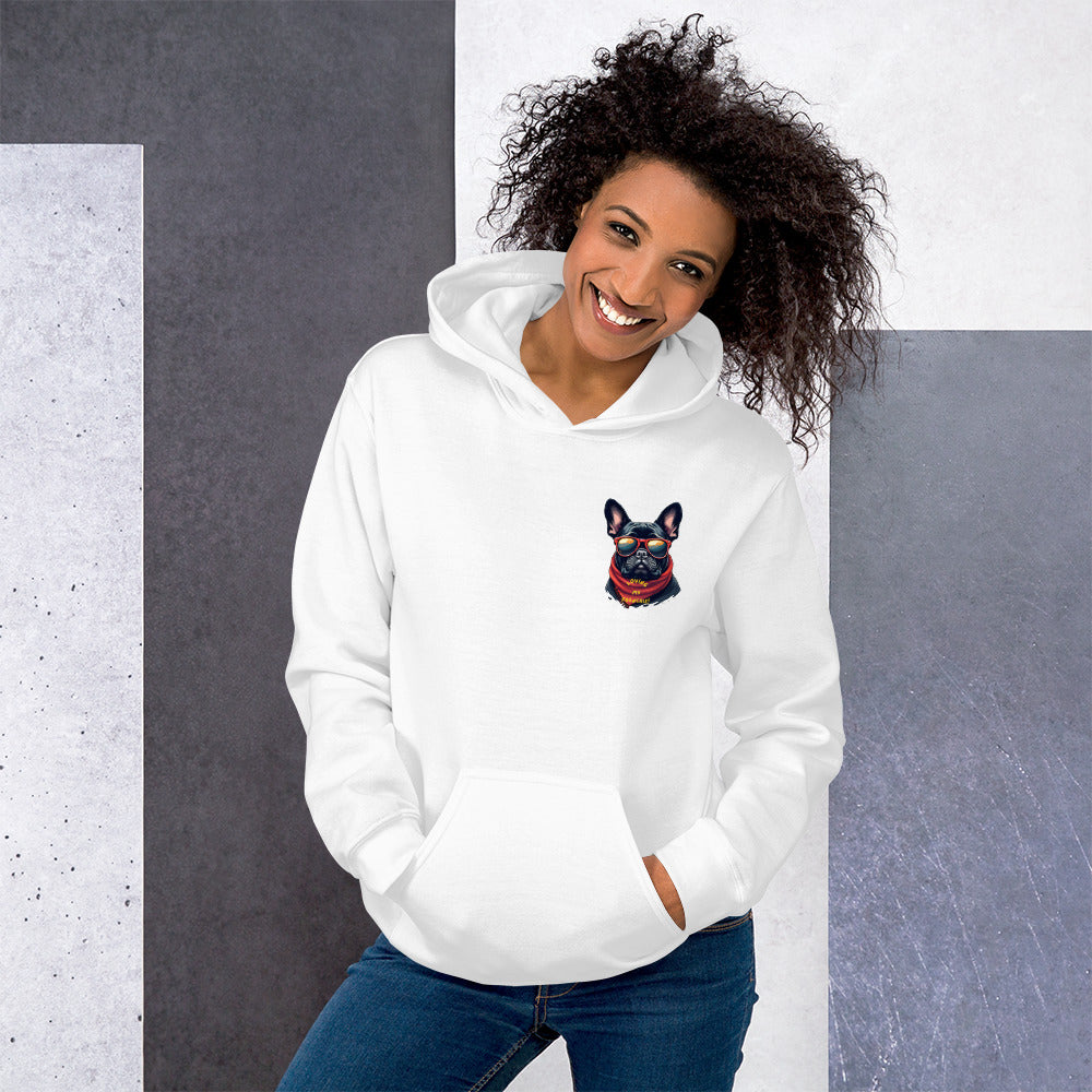 Unisex Bear Dog French bulldog classic Hoodie