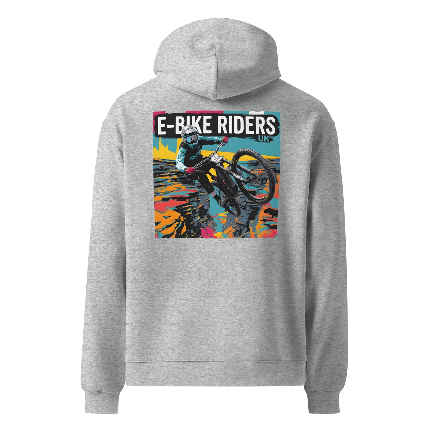 Unisex E-bike riders Canyon oversized hoodie