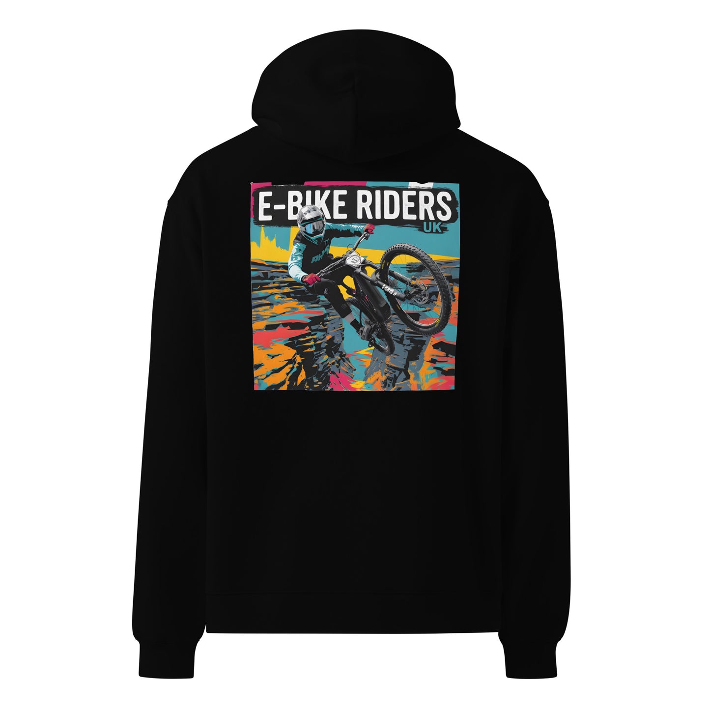 Unisex E-bike riders Canyon oversized hoodie