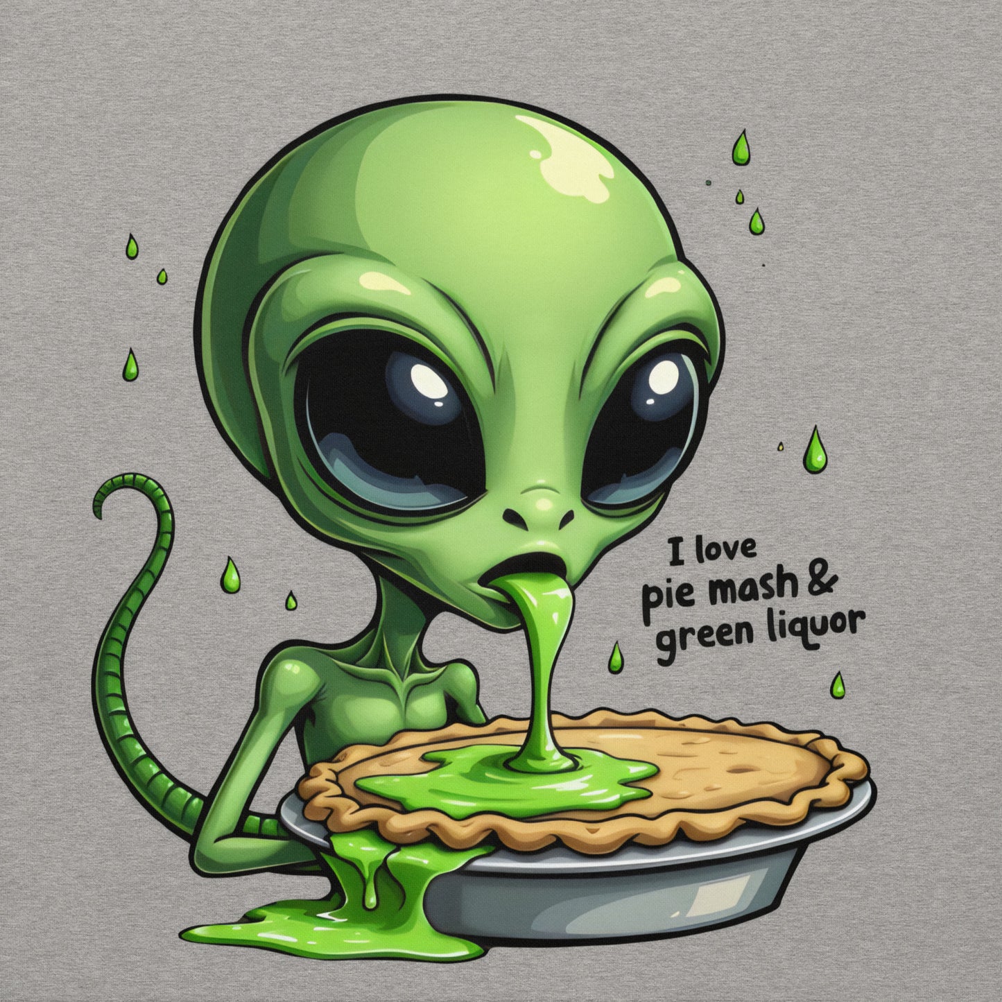 Unisex Alien pie and liquor Hoodie