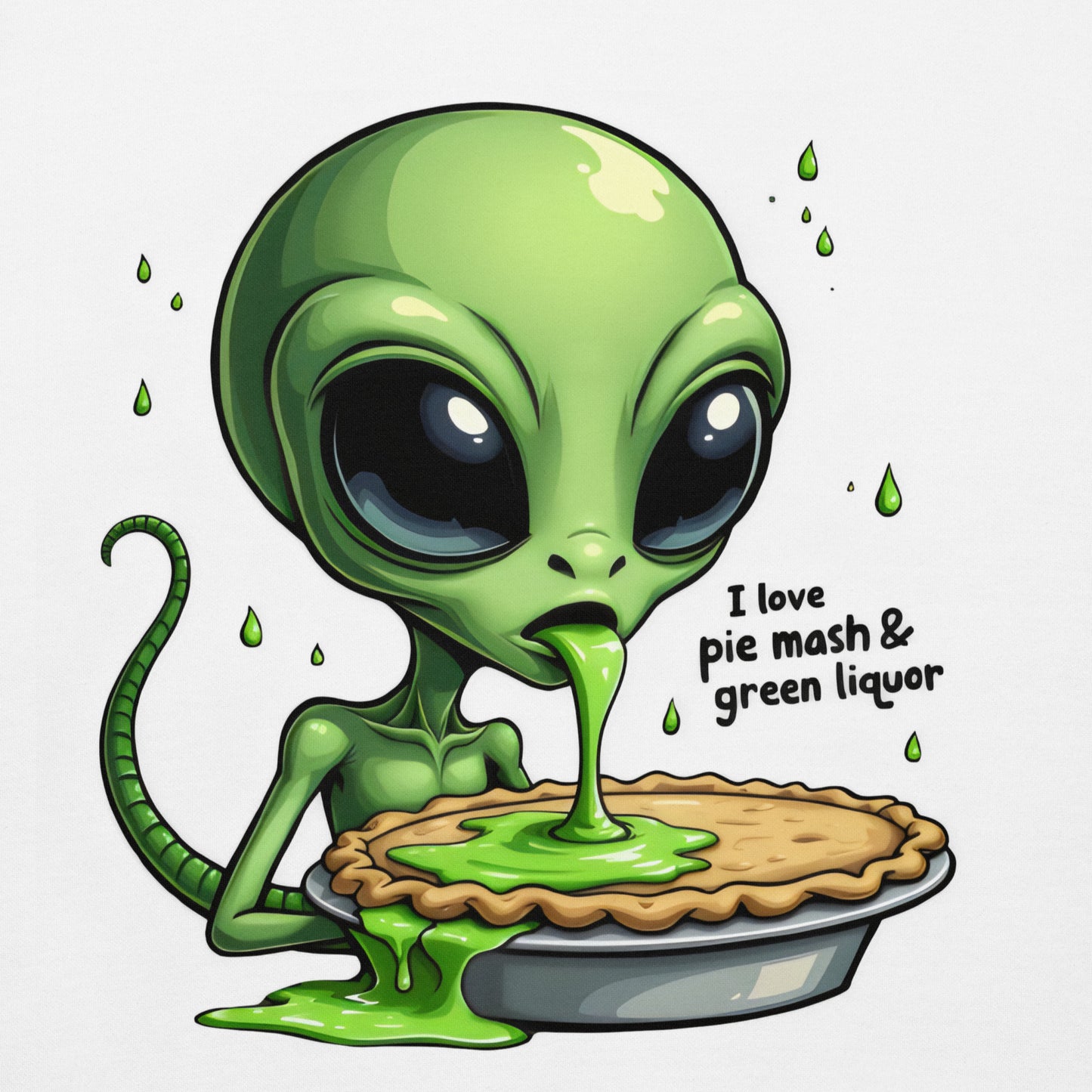 Unisex Alien pie and liquor Hoodie