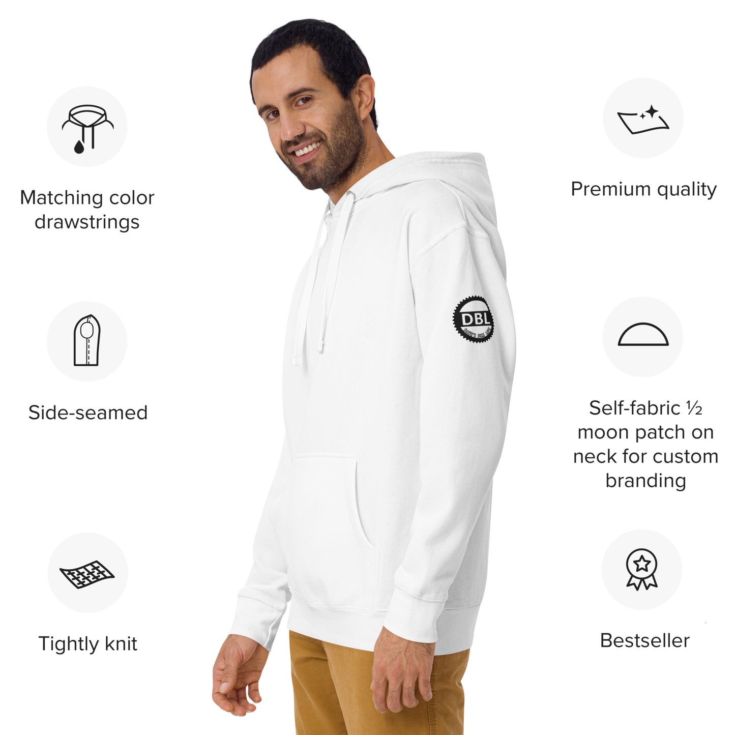 Unisex The big boys in town Hoodie