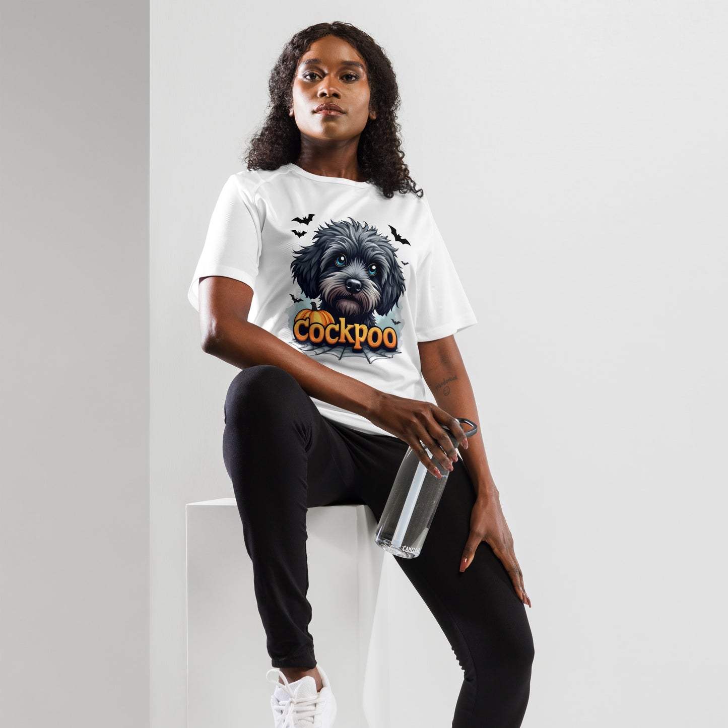 Unisex Halloween cockapoo dog sports jersey