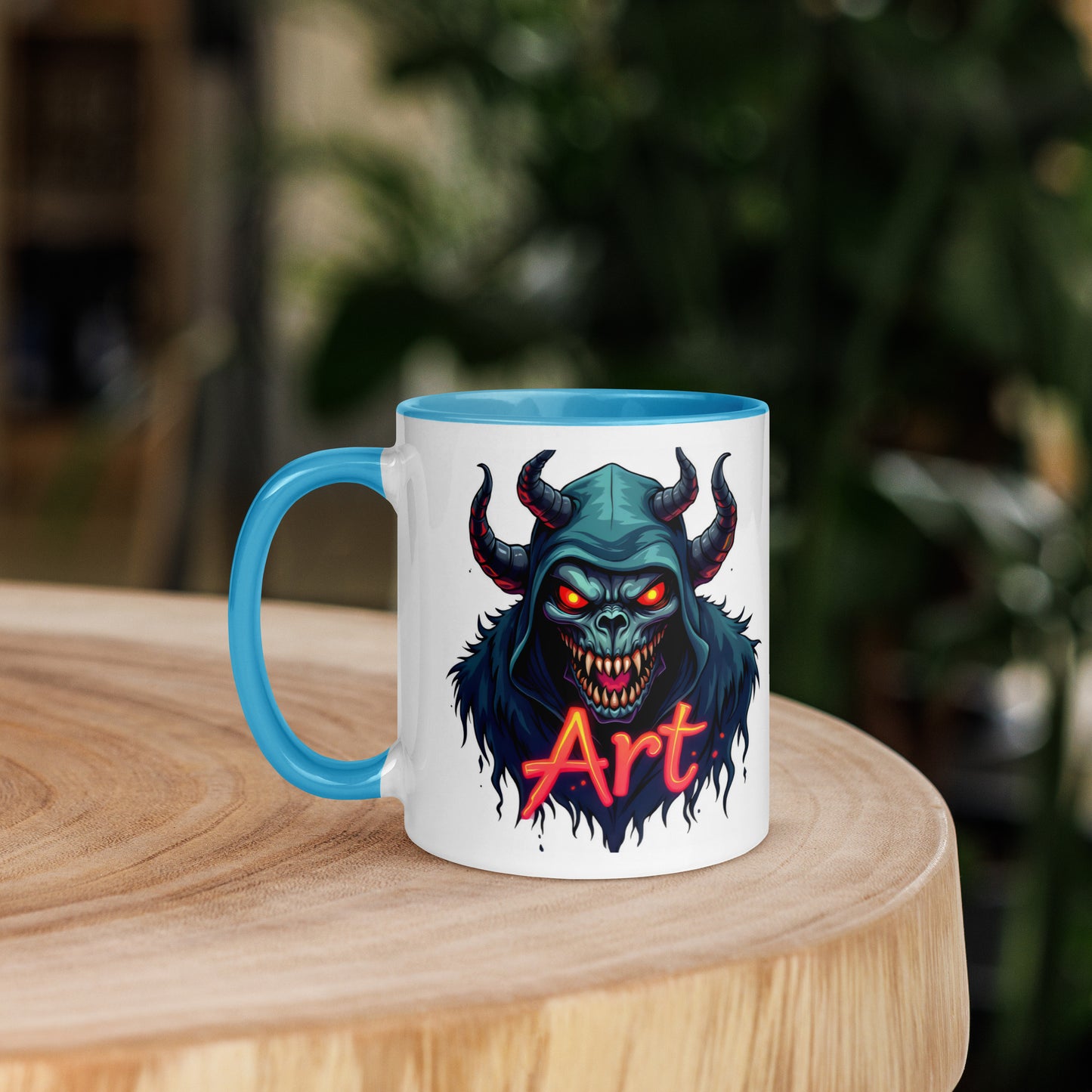 Twin print AI Monster Arts series 2 Mug with Color Inside