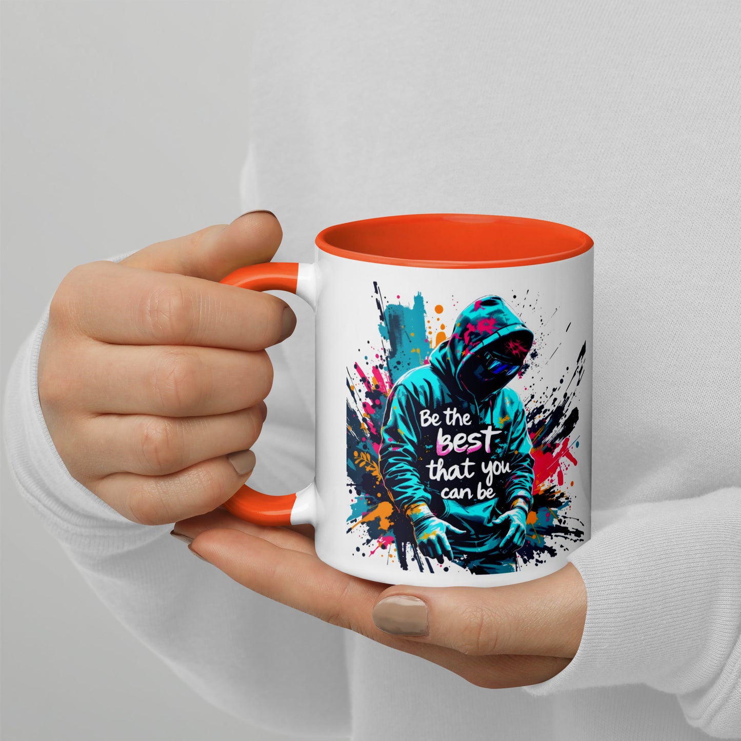 Mug Unisex MTB express with Color Inside