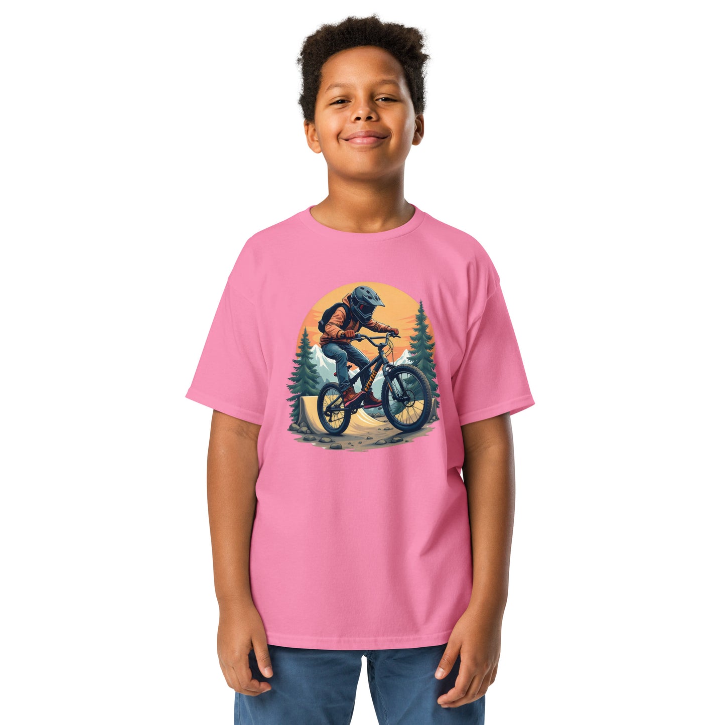 Youth BMX adventure classic tee