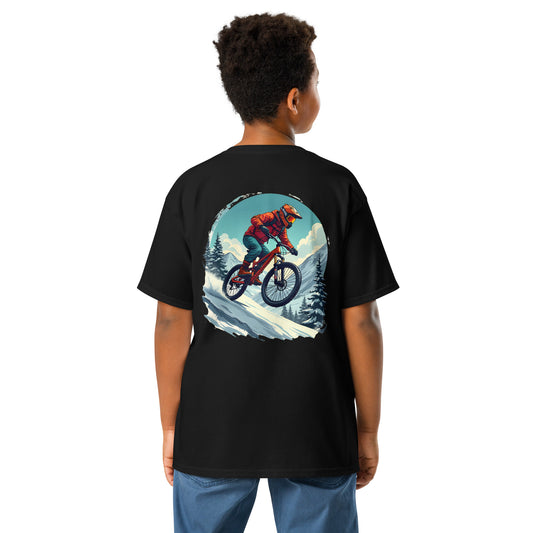 Youth Snow descender classic tee