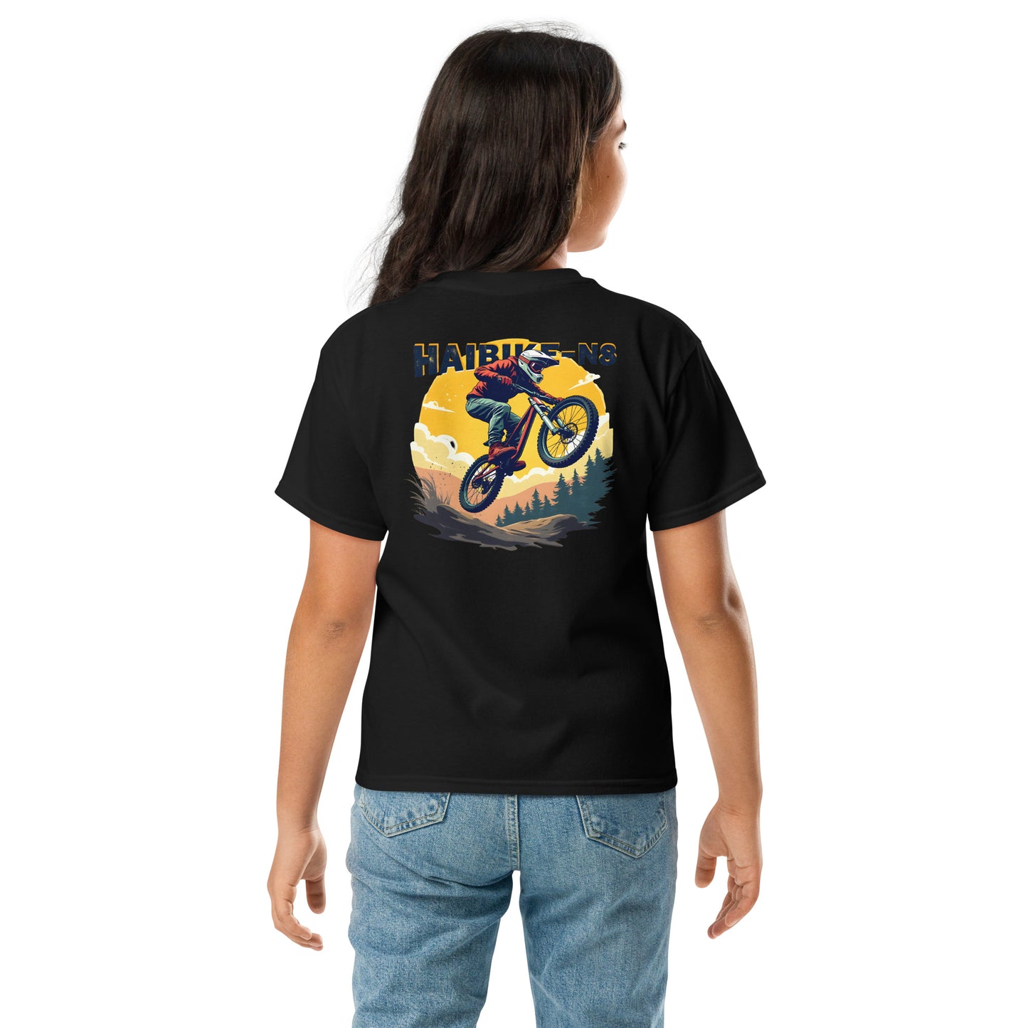 Youth N8 riders classic tee