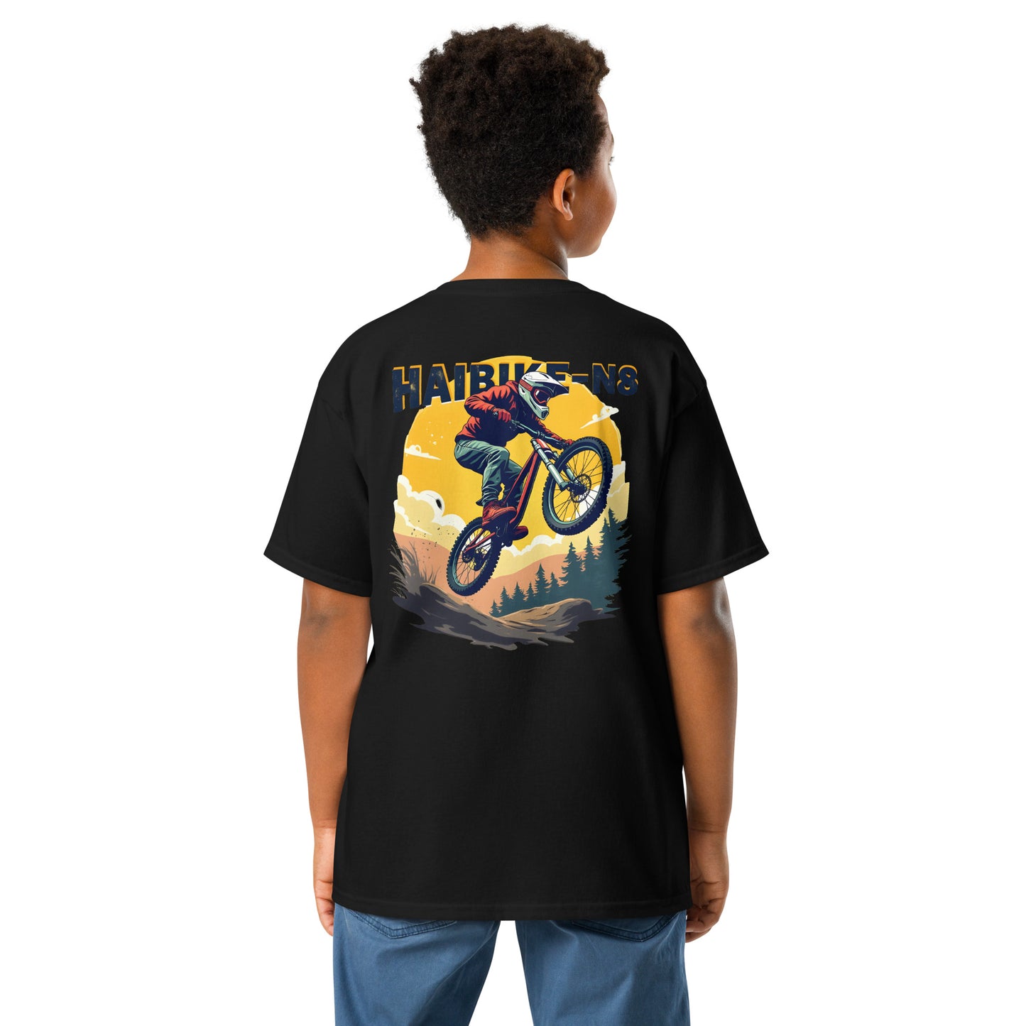 Youth N8 riders classic tee