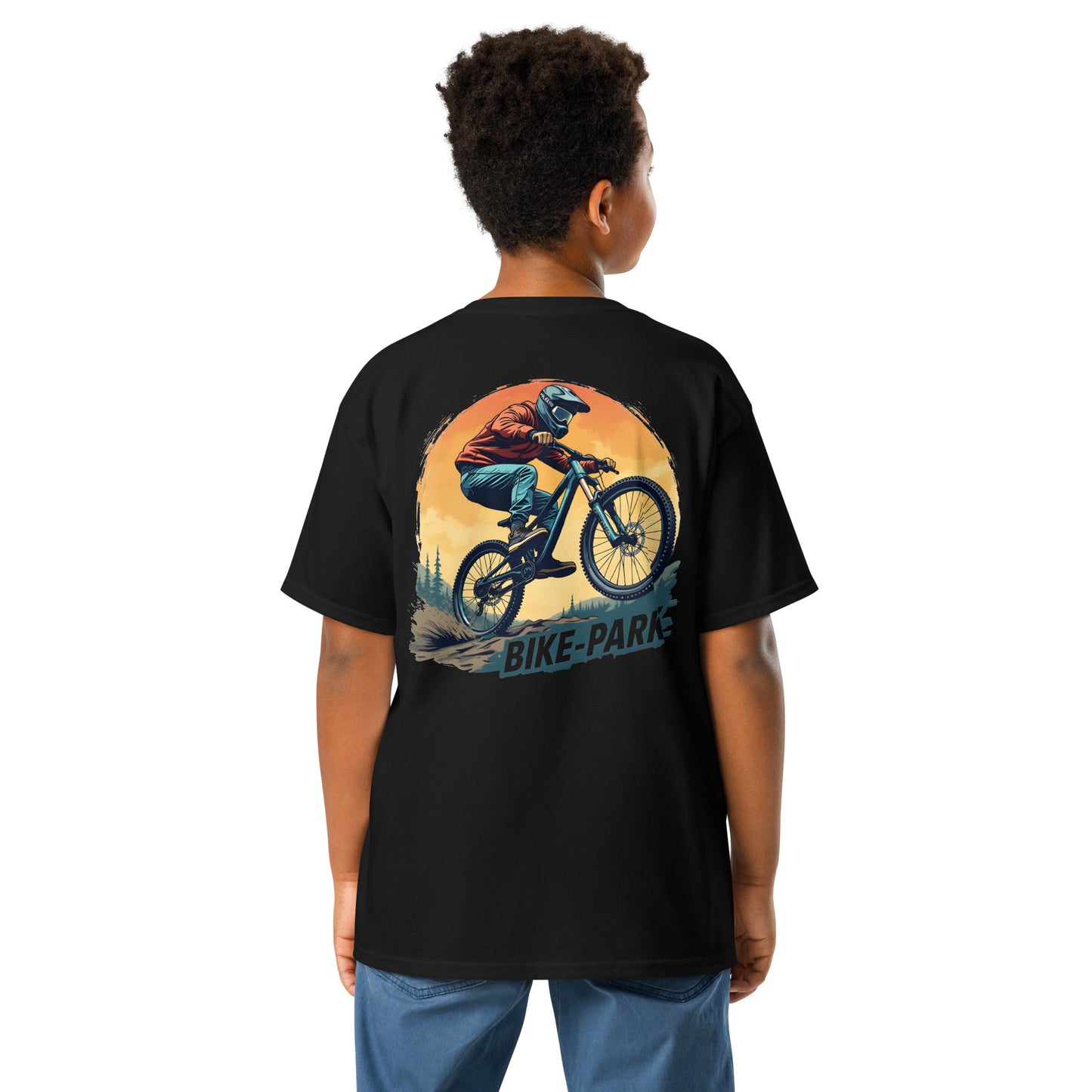 Youth bike Park Rider classic tee