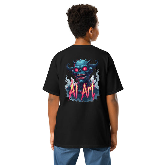 Youth Twin print AI Monster Arts series 2 classic tee