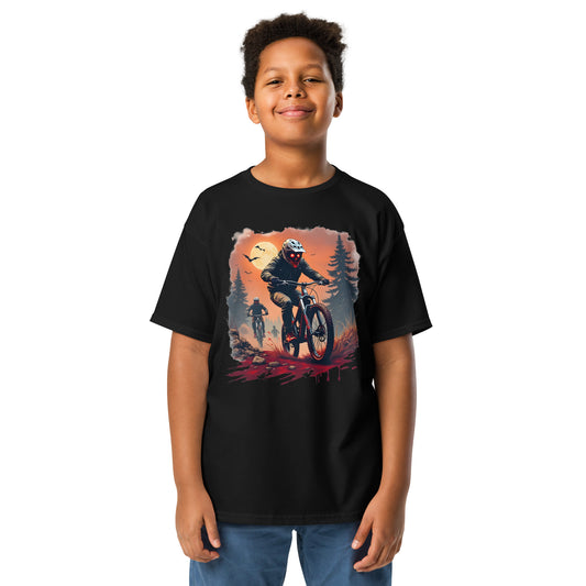 Youth Halloween rider classic tee