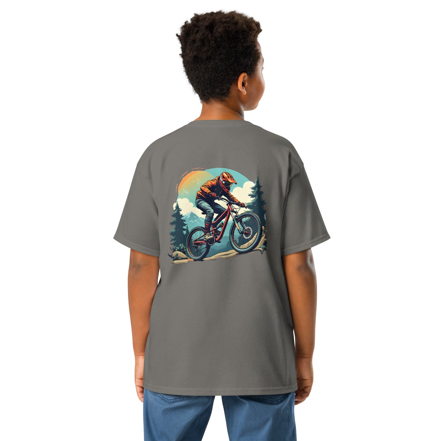 Youth M T B adventure classic tee