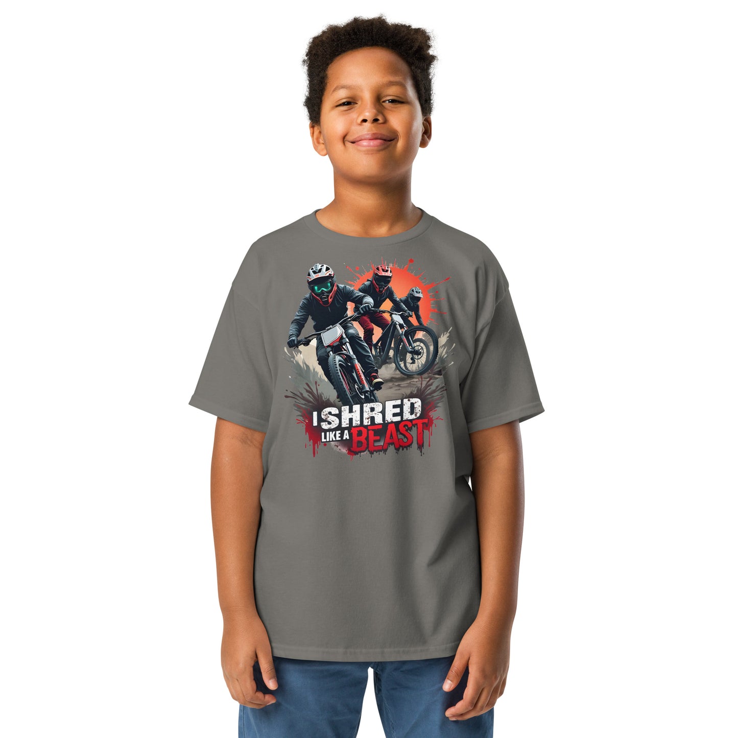 Youth I shred like a beast  classic tee