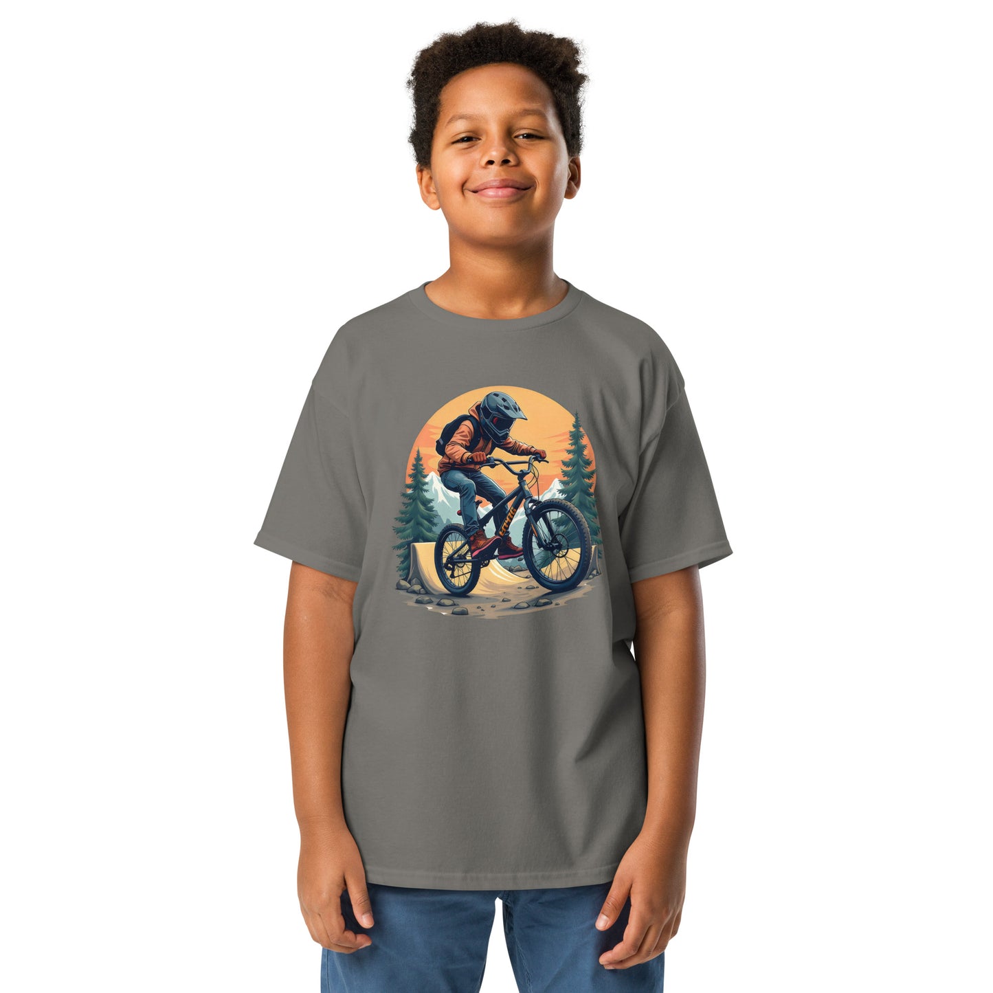 Youth BMX adventure classic tee
