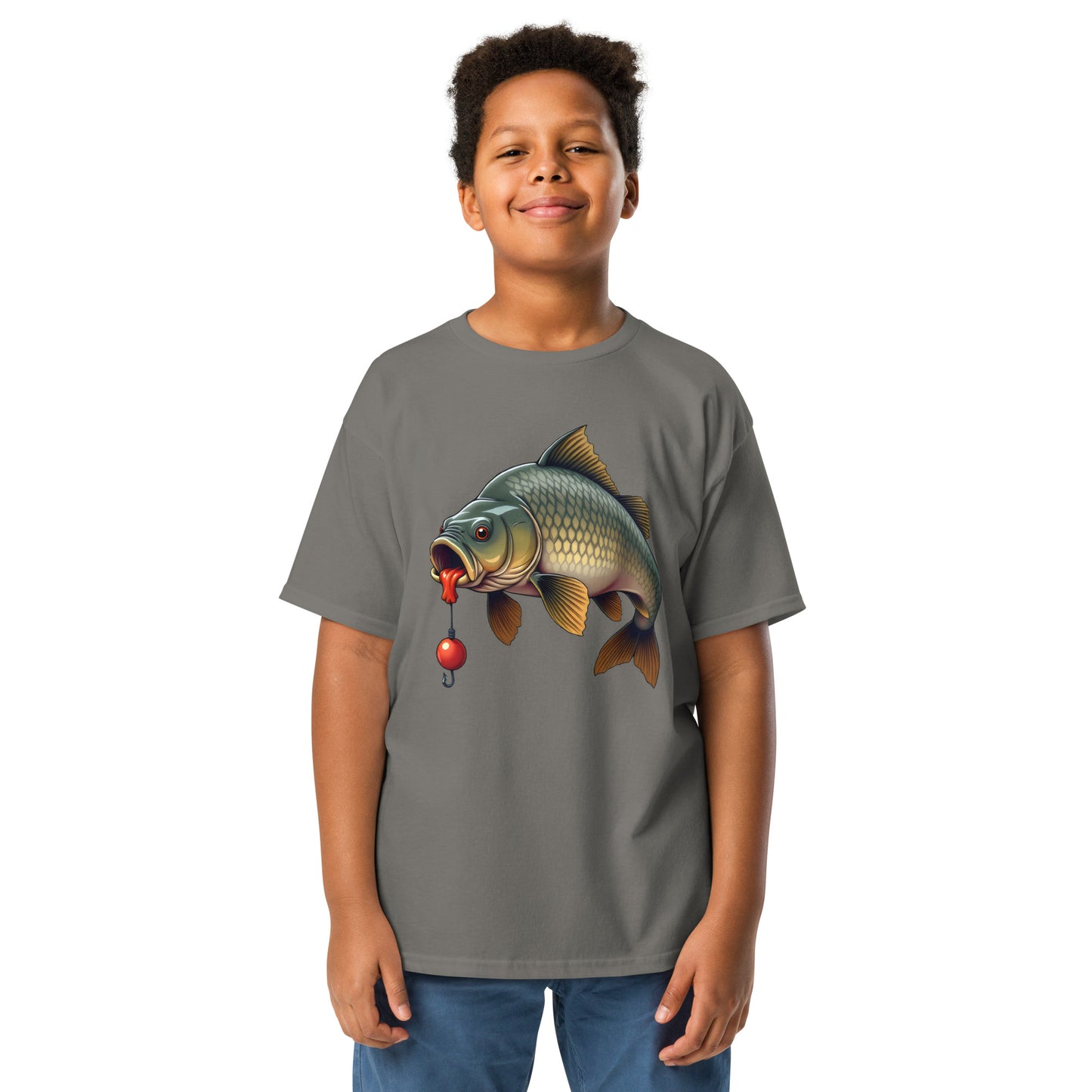Youths Unisex A carp took my bate classic tee