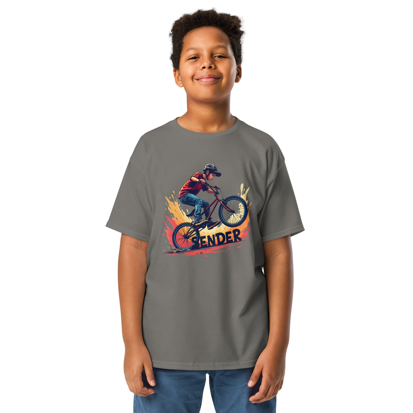 Youth Of todays BMX sender rad splash classic tee
