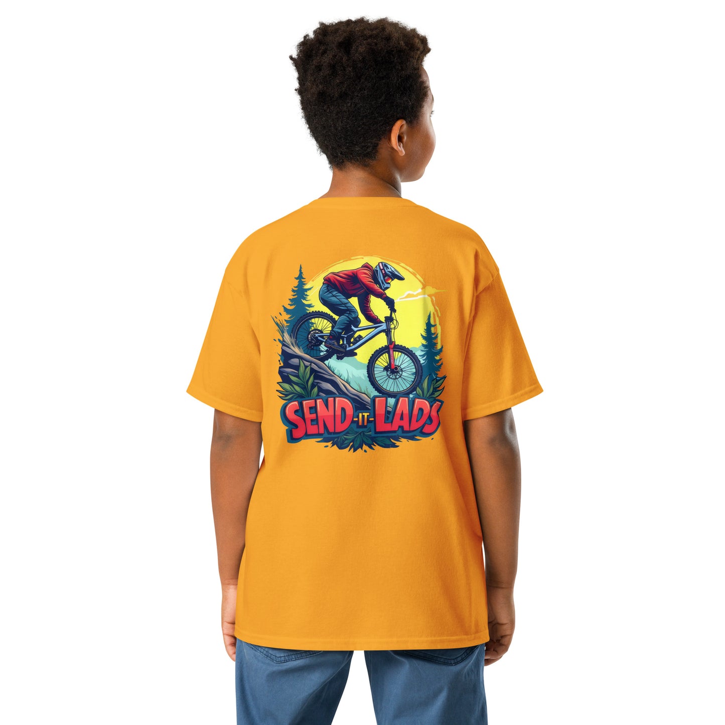 Youth Send it lads classic tee