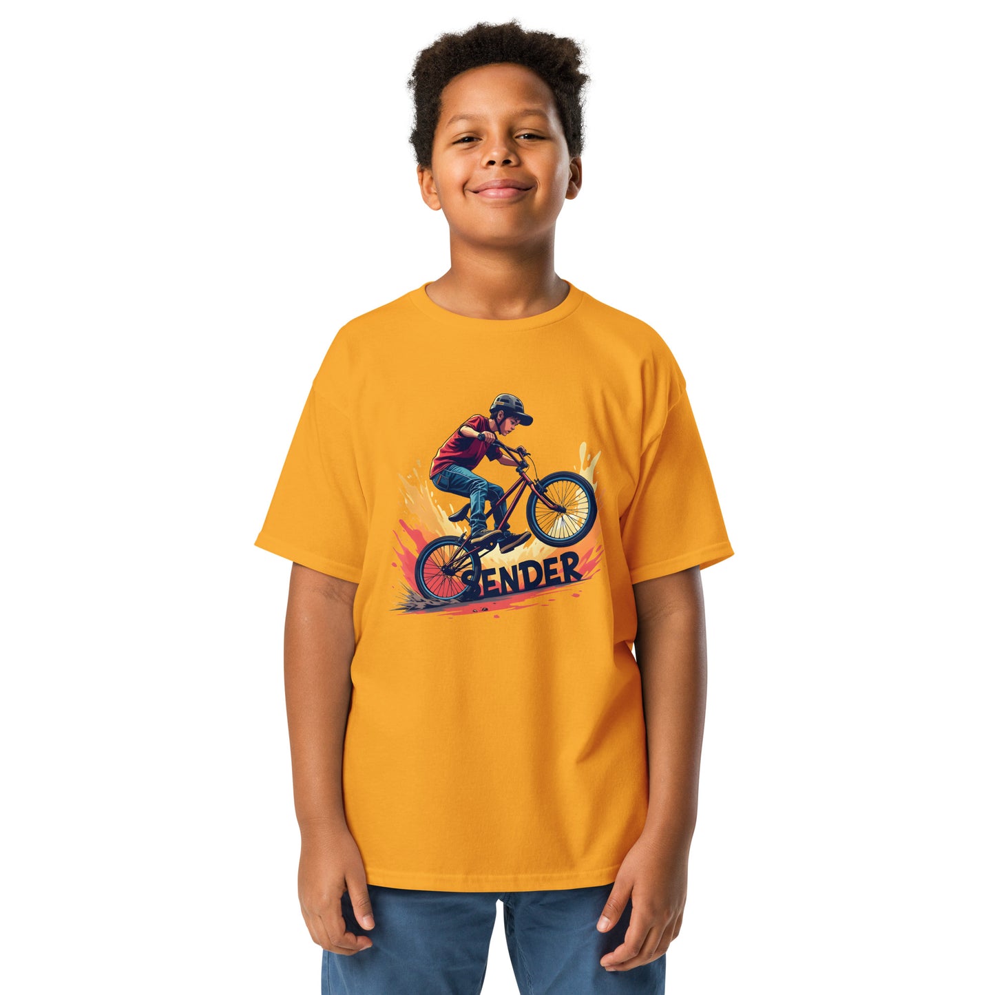 Youth Of todays BMX sender rad splash classic tee