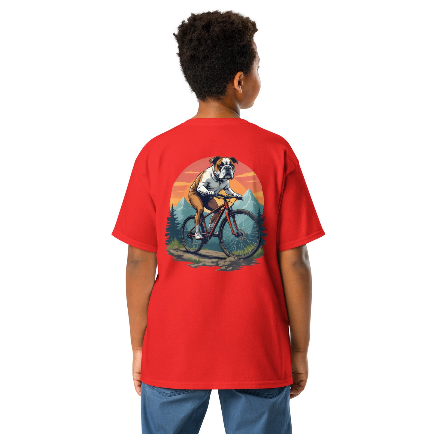 Youth mtb bull-dog classic tee