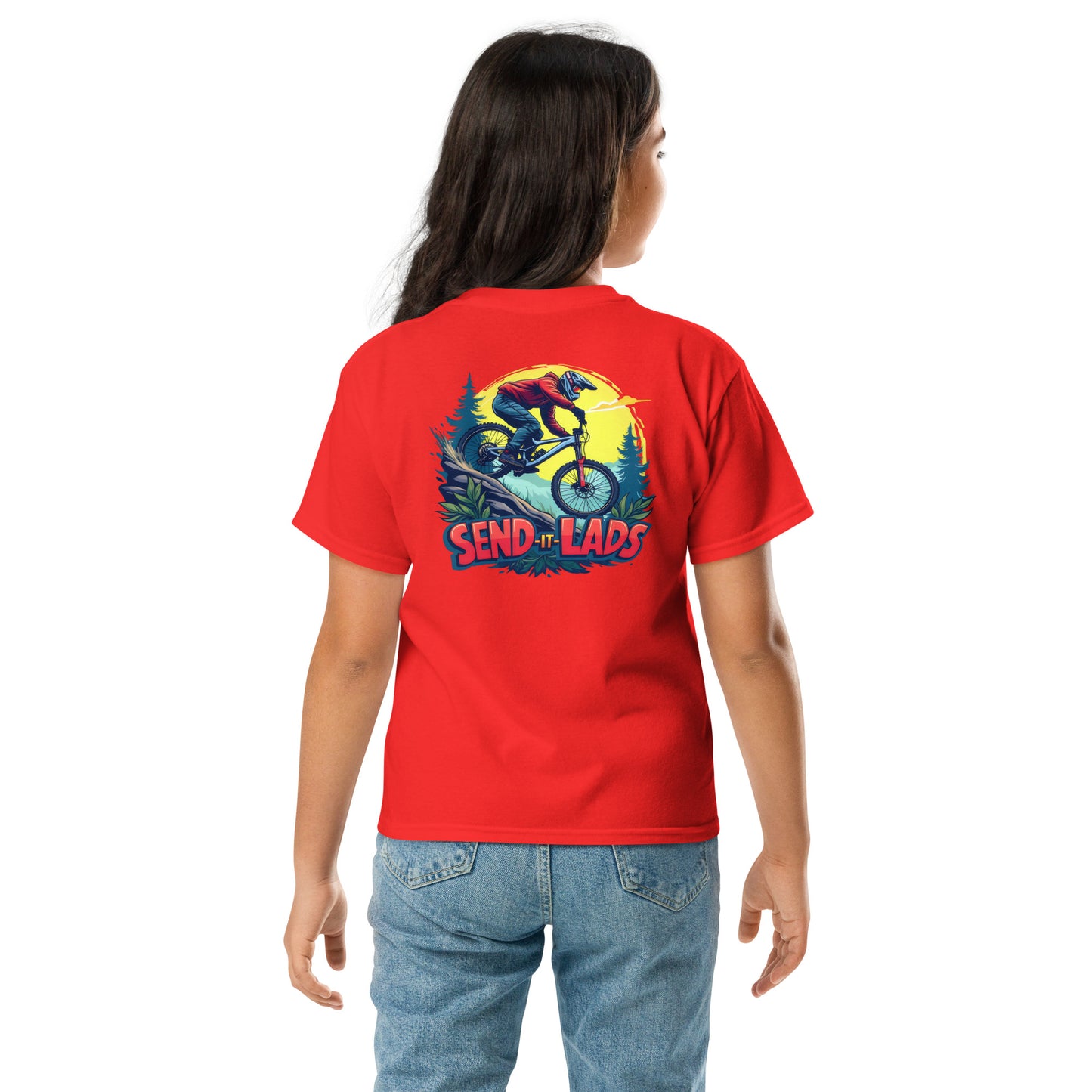 Youth Send it lads classic tee