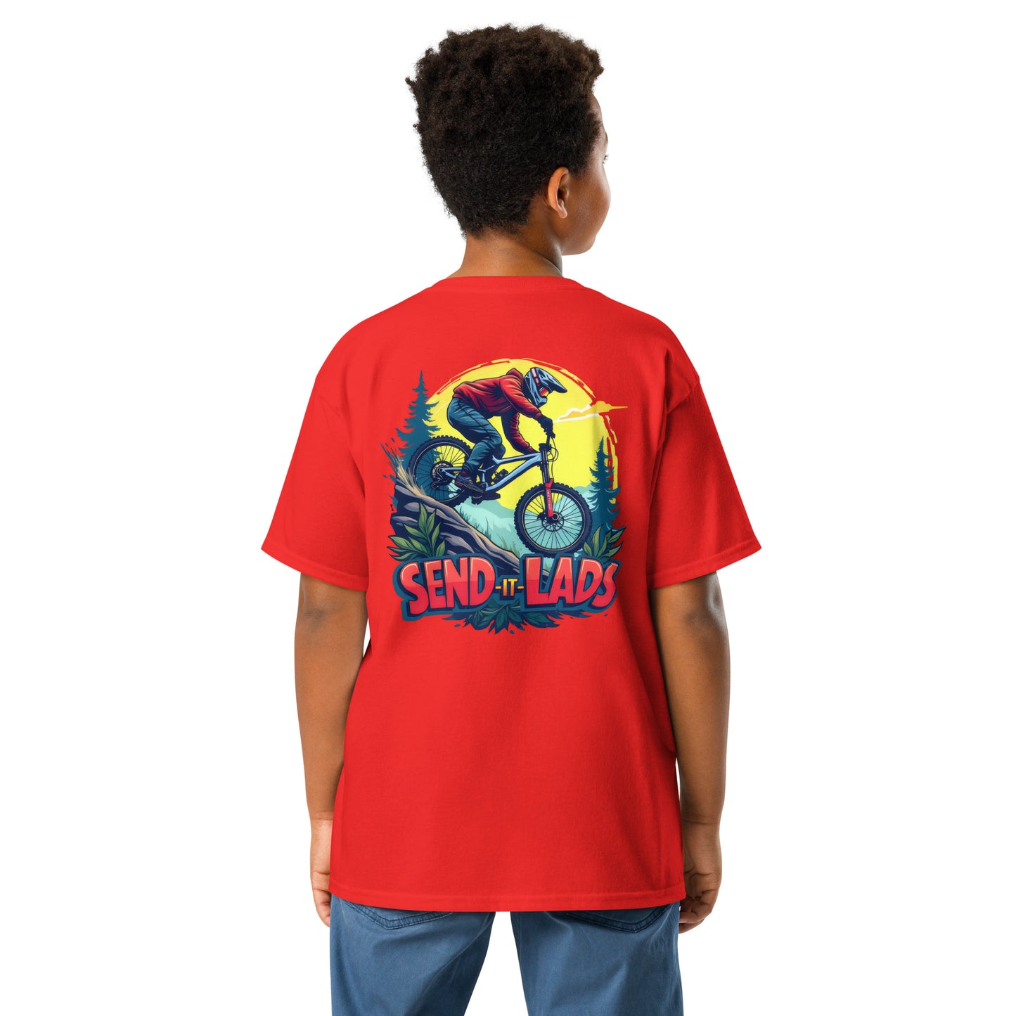 Youth Send it lads classic tee