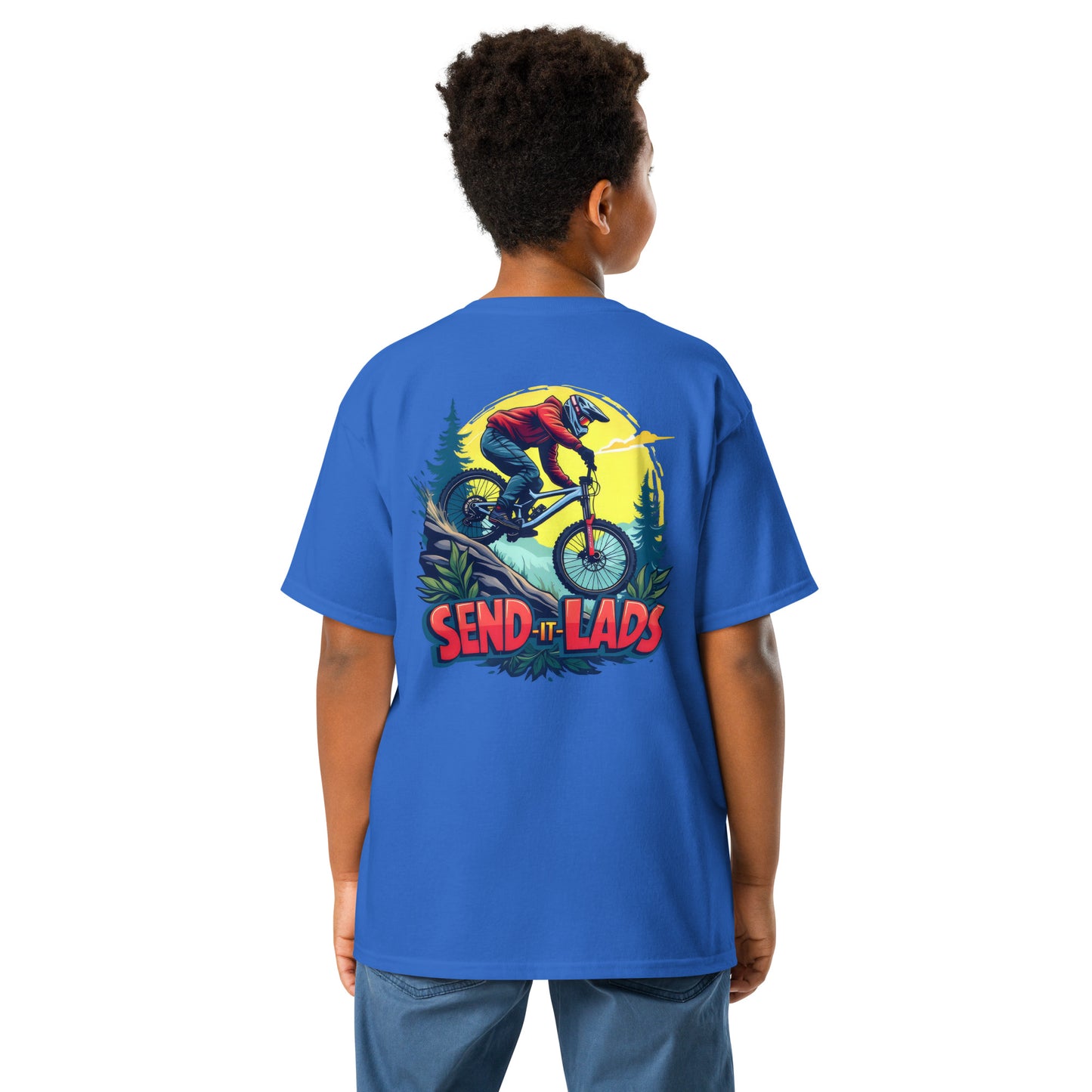 Youth Send it lads classic tee