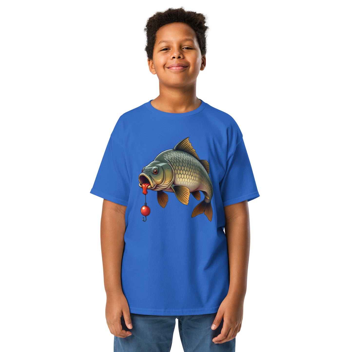 Youths Unisex A carp took my bate classic tee