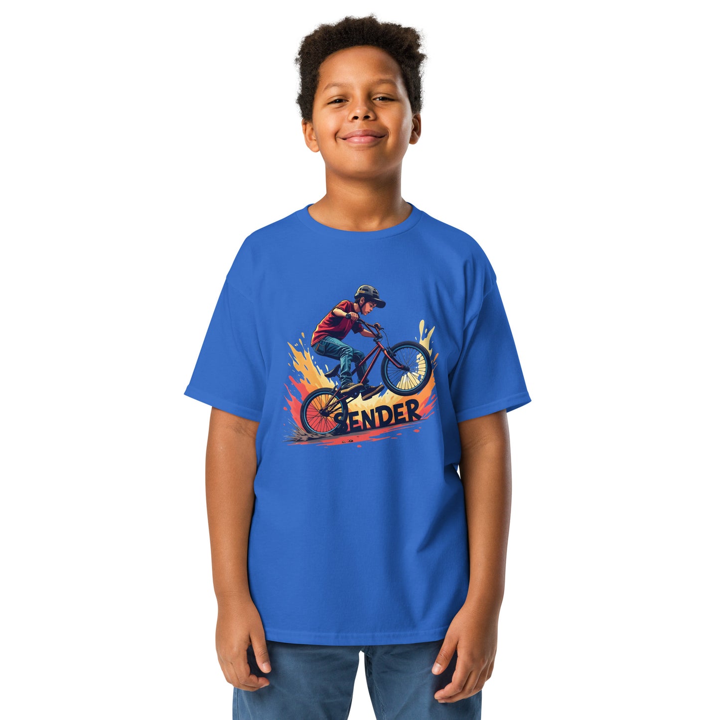 Youth Of todays BMX sender rad splash classic tee