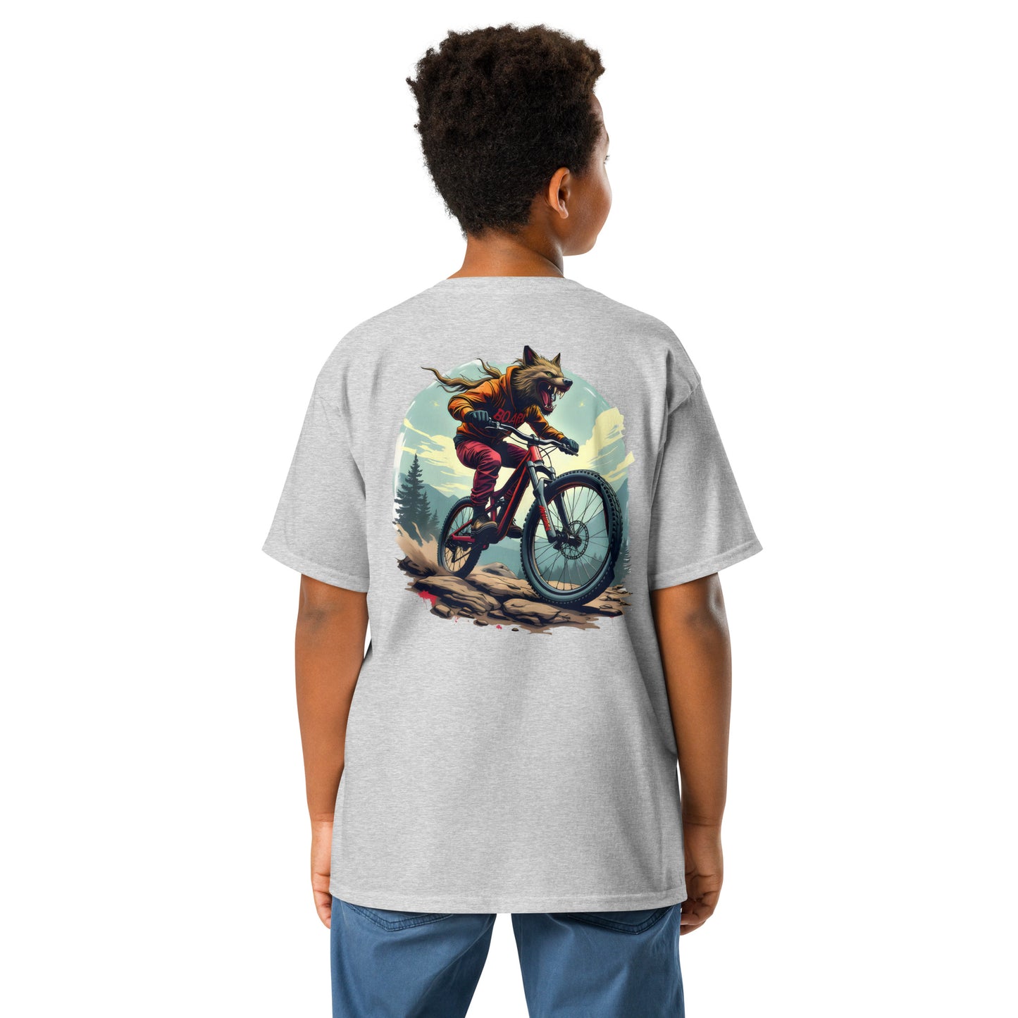 Youth Wolfman rides classic tee