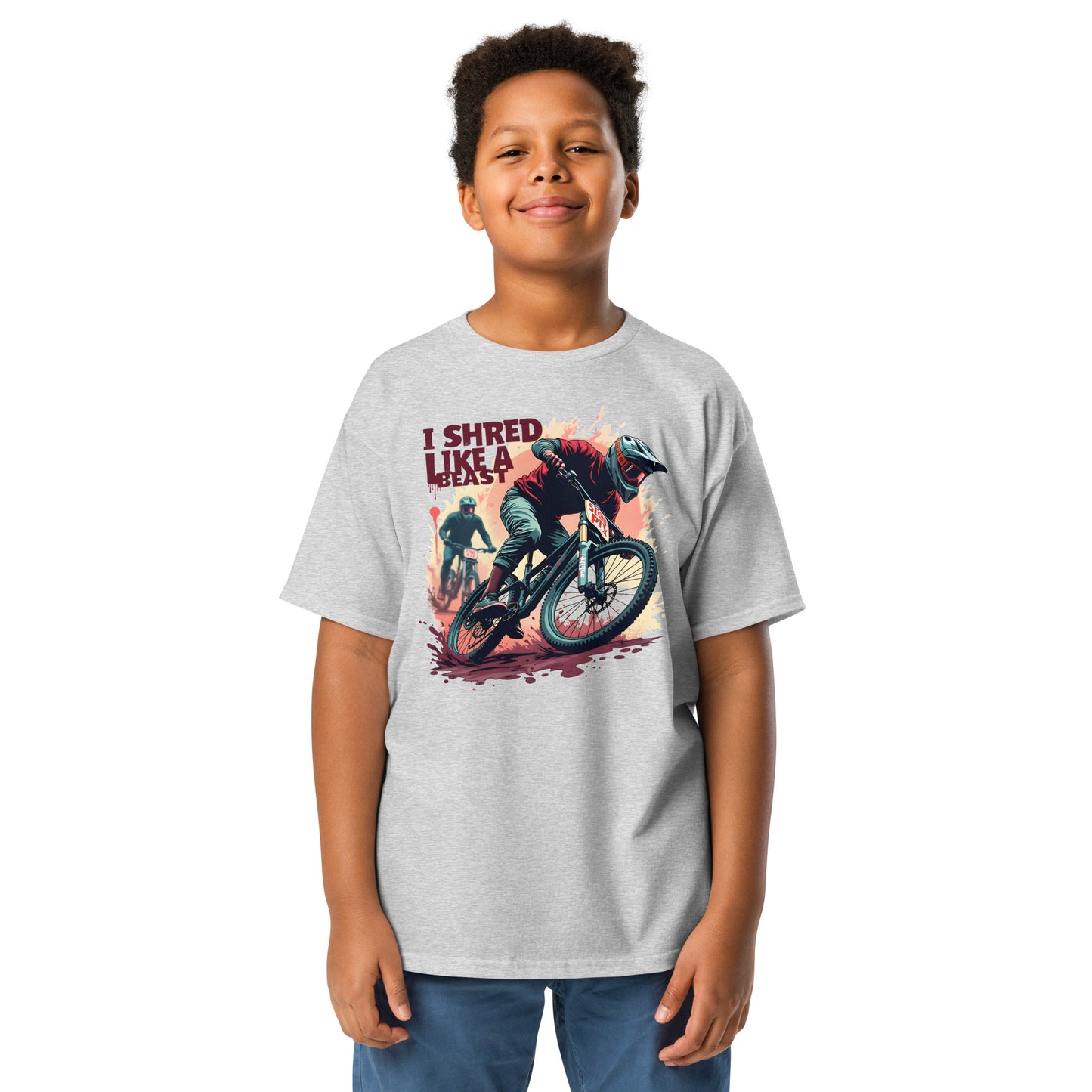 Youth MTB Shredding classic tee