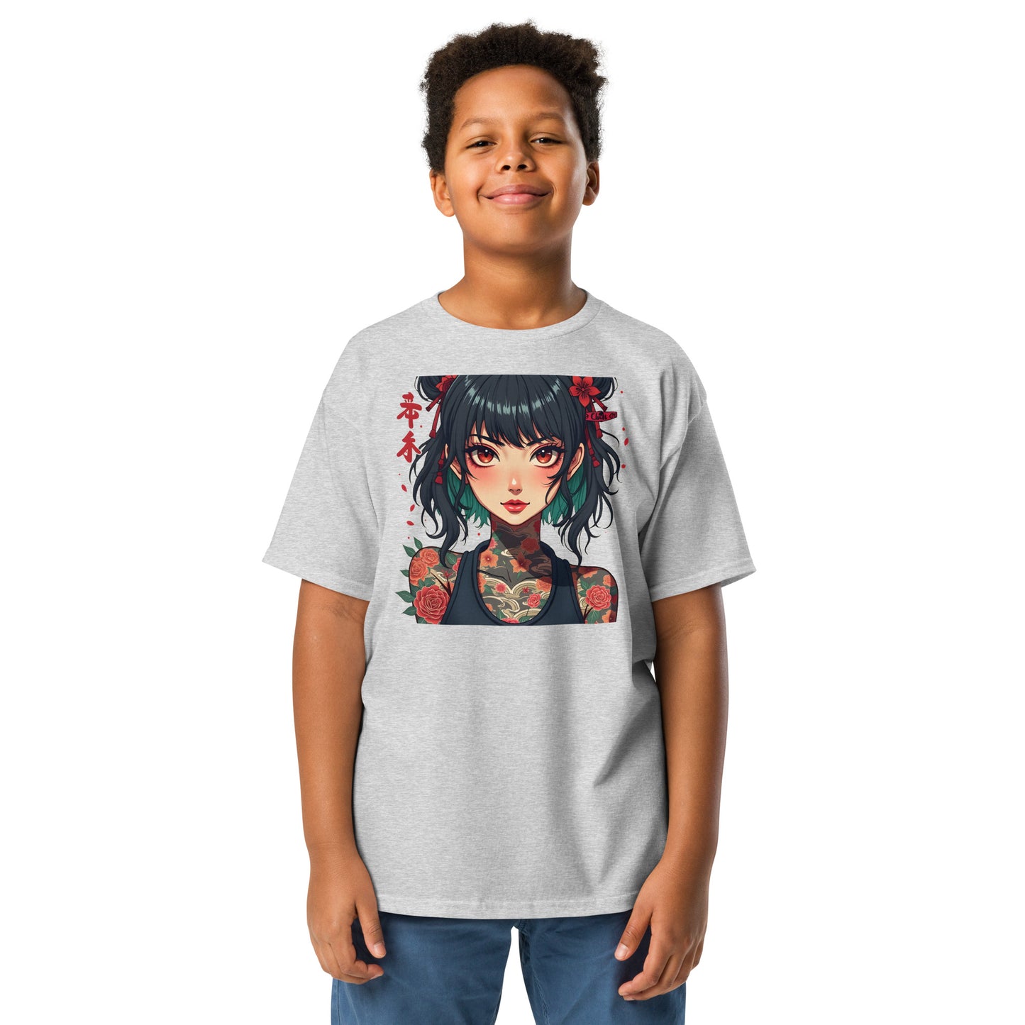Youth Japanese woman classic tee