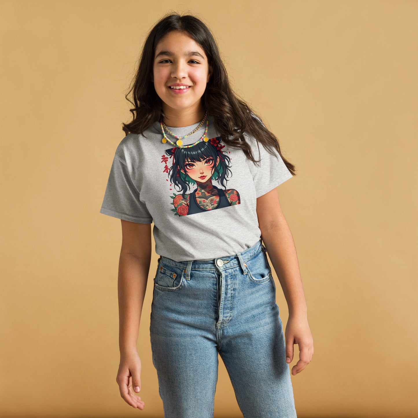 Youth Japanese woman classic tee