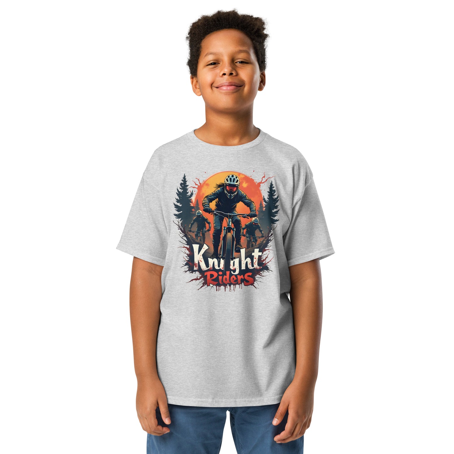 Youth Knight rides classic tee