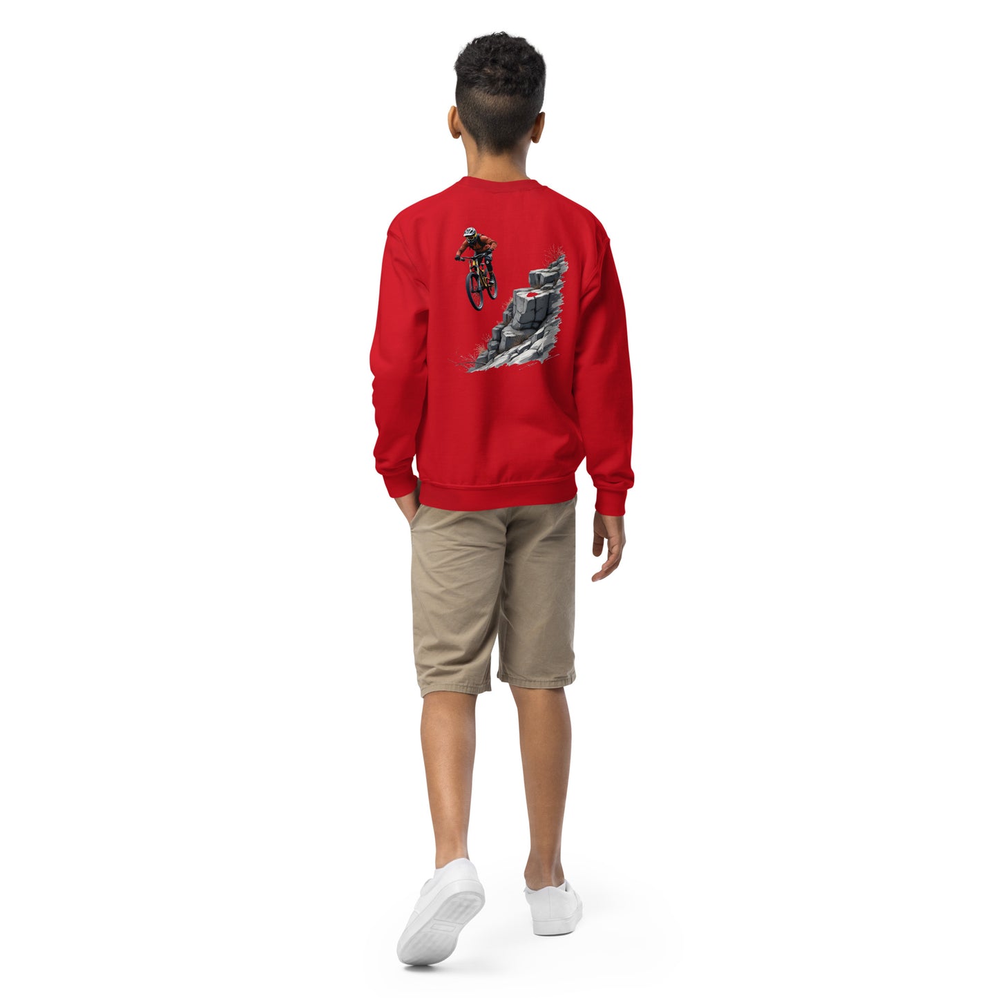 Youth Extreme cinder crewneck sweatshirt